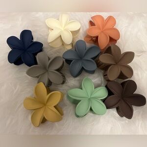 9 Pcs Flower hair claw